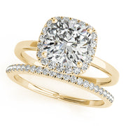 ENGAGEMENT RINGS HALO SQUARE & CUSHION - Image 3