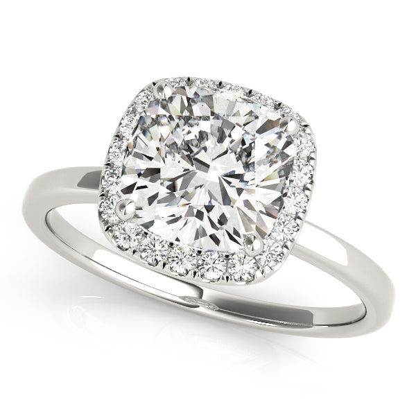 ENGAGEMENT RINGS HALO SQUARE & CUSHION - Image 2