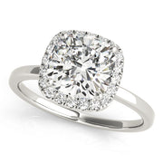 ENGAGEMENT RINGS HALO SQUARE & CUSHION - Image 2
