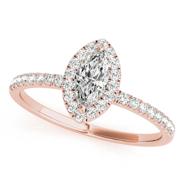 ENGAGEMENT RINGS HALO MARQUISE - Image 6