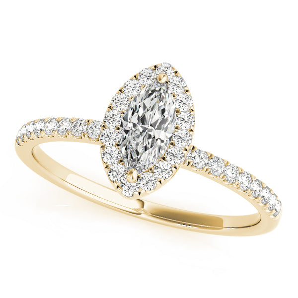 ENGAGEMENT RINGS HALO MARQUISE - Image 5