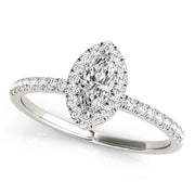 ENGAGEMENT RINGS HALO MARQUISE - Image 2