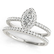 ENGAGEMENT RINGS HALO MARQUISE - Image 4