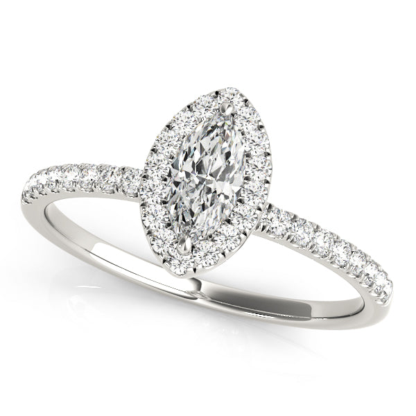 ENGAGEMENT RINGS HALO MARQUISE - Image 2