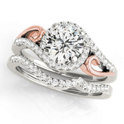 ENGAGEMENT RINGS HALO ROUND - Image 5