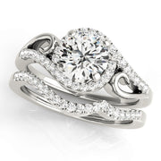 ENGAGEMENT RINGS HALO ROUND - Image 4