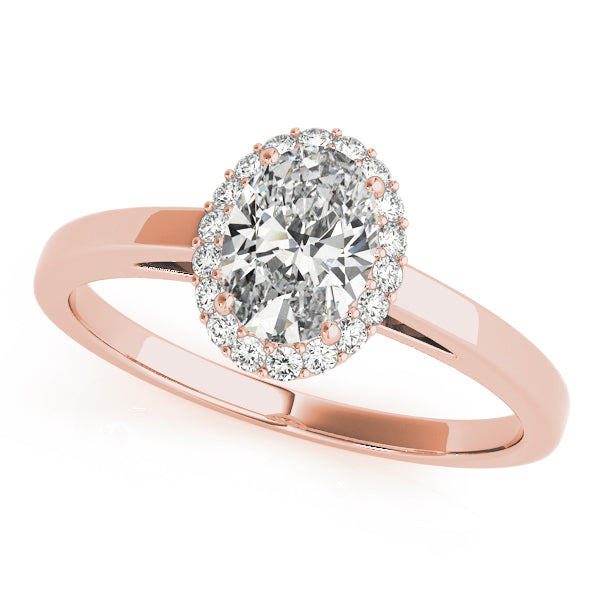ENGAGEMENT RINGS HALO OVAL - Image 10