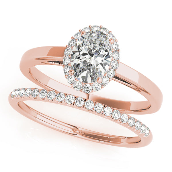 ENGAGEMENT RINGS HALO OVAL - Image 9