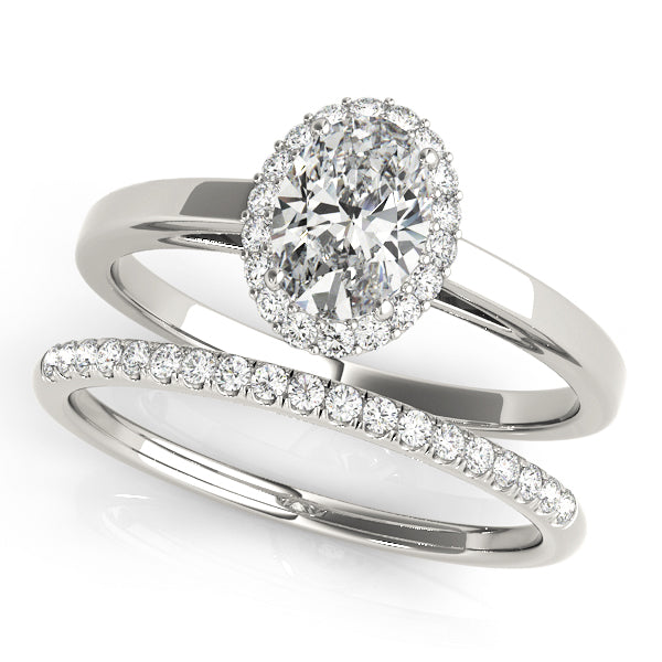 ENGAGEMENT RINGS HALO OVAL - Image 8