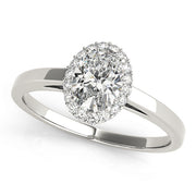 ENGAGEMENT RINGS HALO OVAL - Image 2