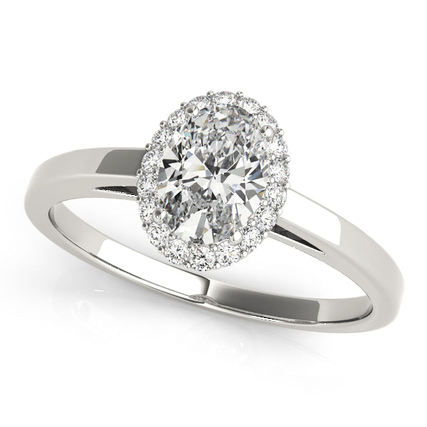 ENGAGEMENT RINGS HALO OVAL - Image 2