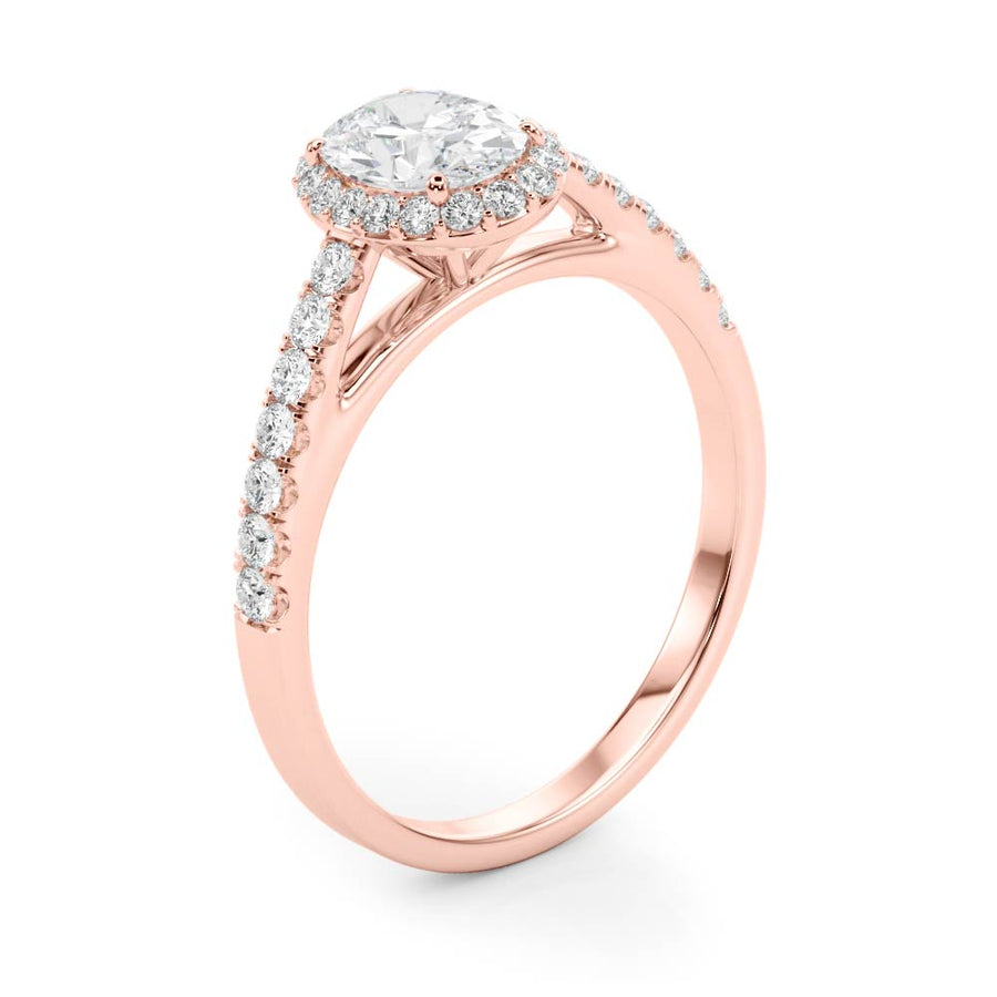 ENGAGEMENT RINGS HALO OVAL - Image 6