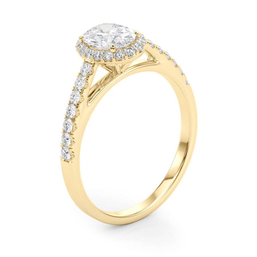 ENGAGEMENT RINGS HALO OVAL - Image 5