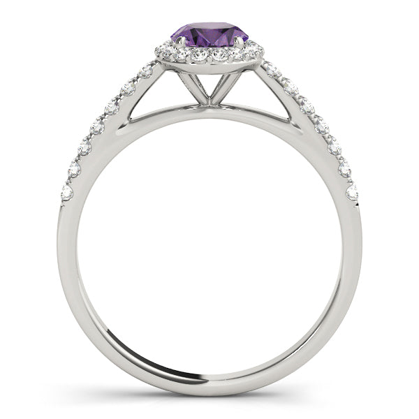 ENGAGEMENT RINGS HALO OVAL - Image 8