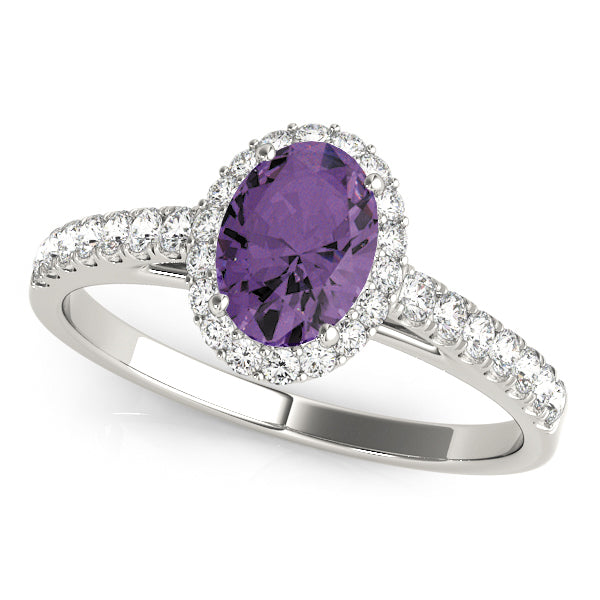 ENGAGEMENT RINGS HALO OVAL - Image 10
