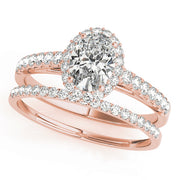 ENGAGEMENT RINGS HALO OVAL - Image 4