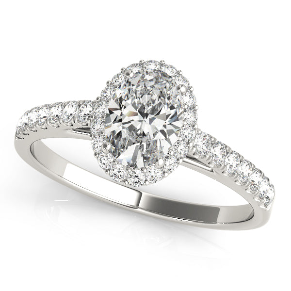 ENGAGEMENT RINGS HALO OVAL - Image 2