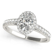 ENGAGEMENT RINGS HALO OVAL - Image 2
