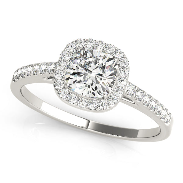 ENGAGEMENT RINGS HALO SQUARE & CUSHION - Image 2