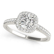 ENGAGEMENT RINGS HALO SQUARE & CUSHION - Image 2