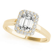 ENGAGEMENT RINGS HALO EMERALD - Image 9