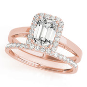 ENGAGEMENT RINGS HALO EMERALD - Image 10