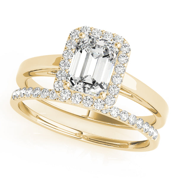 ENGAGEMENT RINGS HALO EMERALD - Image 8