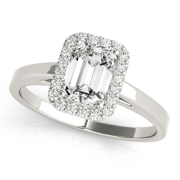 ENGAGEMENT RINGS HALO EMERALD - Image 2