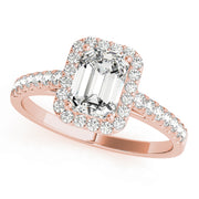 ENGAGEMENT RINGS HALO EMERALD - Image 7