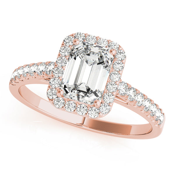 ENGAGEMENT RINGS HALO EMERALD - Image 7