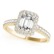 ENGAGEMENT RINGS HALO EMERALD - Image 5