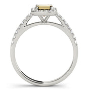 ENGAGEMENT RINGS HALO EMERALD - Image 9