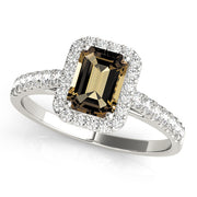 ENGAGEMENT RINGS HALO EMERALD - Image 4