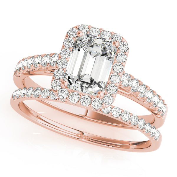 ENGAGEMENT RINGS HALO EMERALD - Image 10