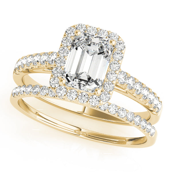 ENGAGEMENT RINGS HALO EMERALD - Image 6