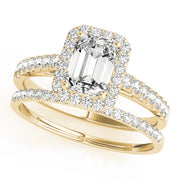 ENGAGEMENT RINGS HALO EMERALD - Image 6