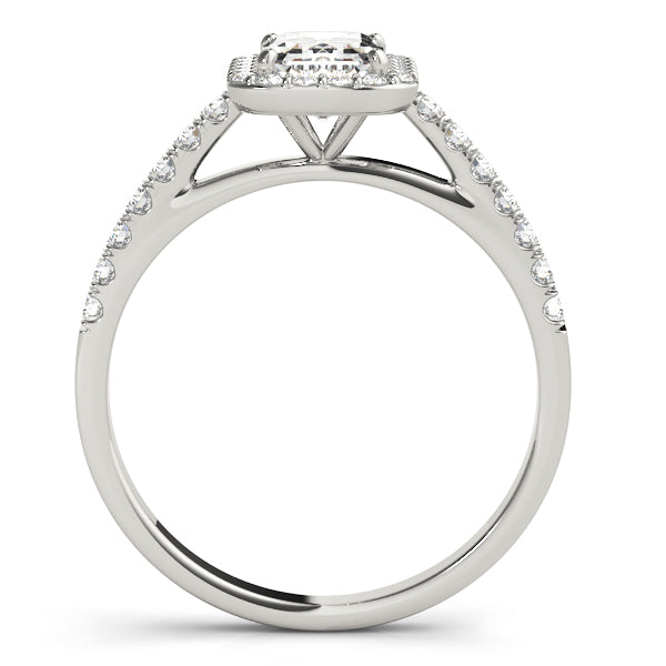 ENGAGEMENT RINGS HALO EMERALD - Image 8