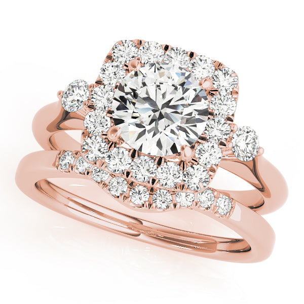 ENGAGEMENT RINGS HALO ROUND - Image 8