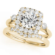 ENGAGEMENT RINGS HALO ROUND - Image 9