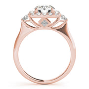 ENGAGEMENT RINGS HALO ROUND - Image 4