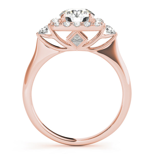 ENGAGEMENT RINGS HALO ROUND - Image 4
