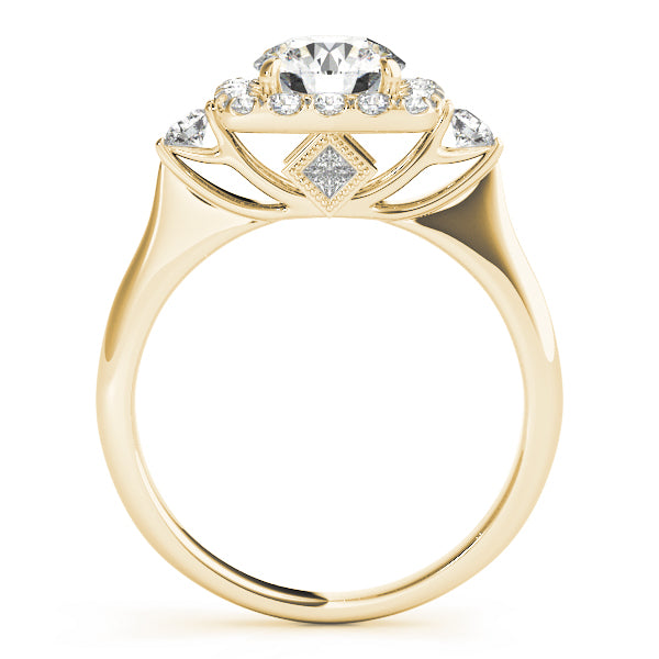 ENGAGEMENT RINGS HALO ROUND - Image 7