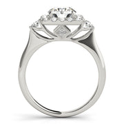 ENGAGEMENT RINGS HALO ROUND - Image 3