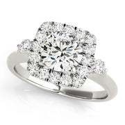 ENGAGEMENT RINGS HALO ROUND - Image 2