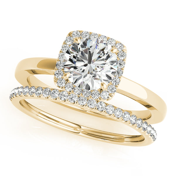 ENGAGEMENT RINGS HALO ROUND - Image 3