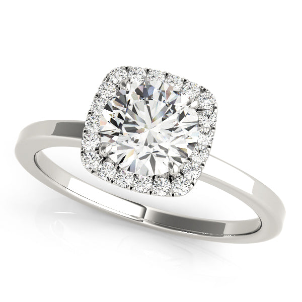 ENGAGEMENT RINGS HALO ROUND - Image 2
