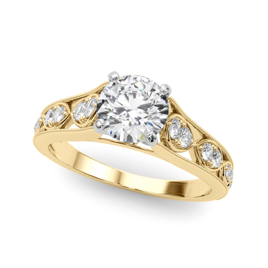 ENGAGEMENT RINGS SINGLE ROW PRONG SET - Image 6