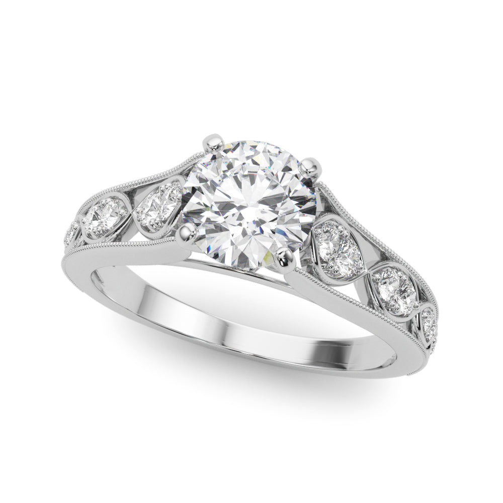 ENGAGEMENT RINGS SINGLE ROW PRONG SET - Image 2