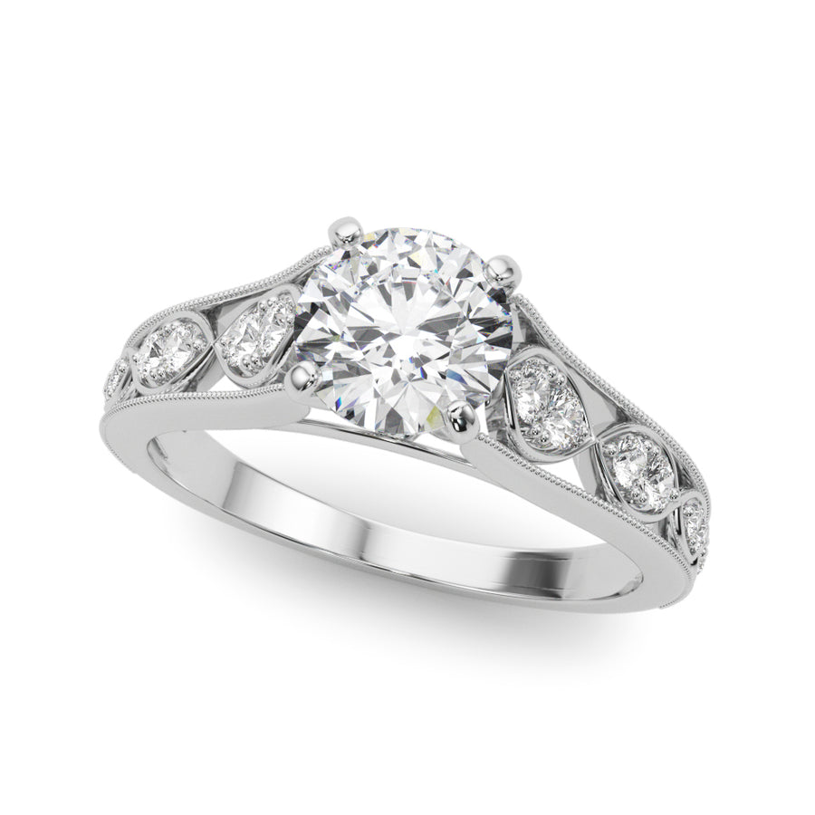 ENGAGEMENT RINGS SINGLE ROW PRONG SET - Image 2