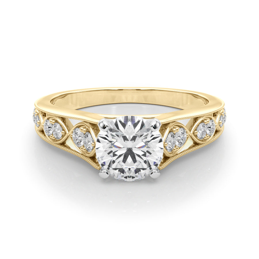 ENGAGEMENT RINGS SINGLE ROW PRONG SET - Image 7
